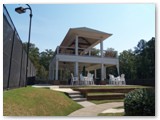 LEGACY PARK TENNIS PAVILION  Kennesaw  GA.  Architect - A. Woodward Architecture  Inc.  Contractor - Loren Construction